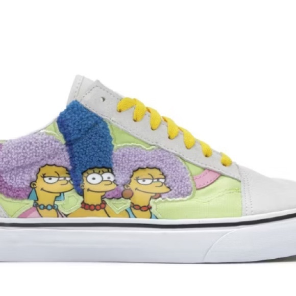 Vans Old Skool The Simpsons Bouvier Sisters Sneakers - Picture 3 of 3